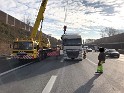 LKW Ladung verschoben A 3 Rich Oberhausen Hoehe AS Koeln Dellbrueck SP P21